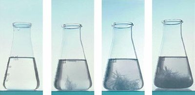 Precipitation upon cooling