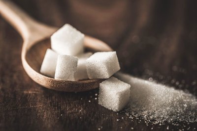 Sucrose hydrolysis catalyzed by sucrase