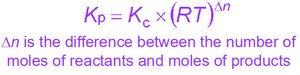 K inversion for reverse reaction