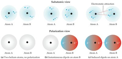 Subatomic and polarization views of dispersion forces