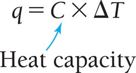 Heat capacity formula