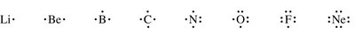 Lewis symbols for main-group elements