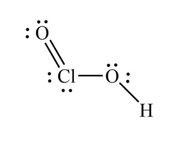 HClO2 Lewis structure