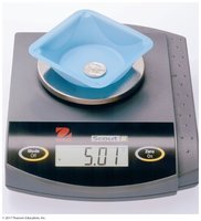 Measuring mass on a balance