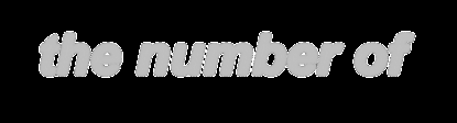 the number of