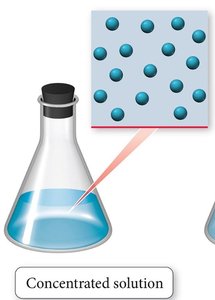 Concentrated solution