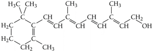 Structure of Vitamin A