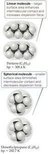 Effect of molecular shape on dispersion forces