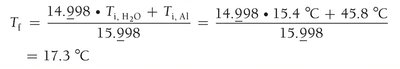 Heat exchange equation