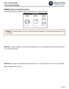 Volume formulas for geometric objects