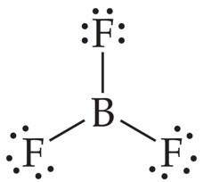 Lewis structure of BF3