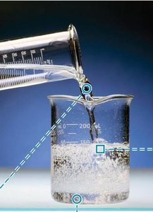 Gas-evolution reaction with bubbling