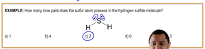 Lone pairs on sulfur in H2S
