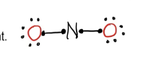 Alternative resonance structure for a molecule