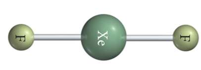 XeF2 linear geometry