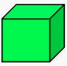 Cube representing shape as a physical property