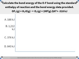 bond energy calculation