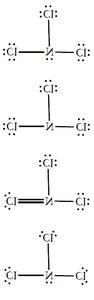Lewis structures for NCl3