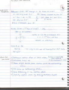 Lewis dot structure examples