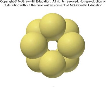 Crown-shaped S8 molecule