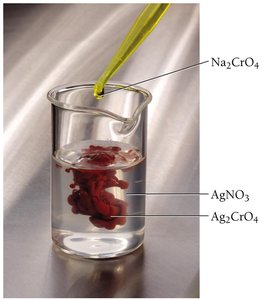 Precipitation of Ag2CrO4 from mixing solutions