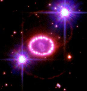 Supernova, site of heavy element formation