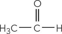 Ethanal structure