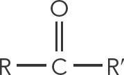 Ketone general structure