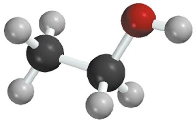 Molecular model of C2H6O