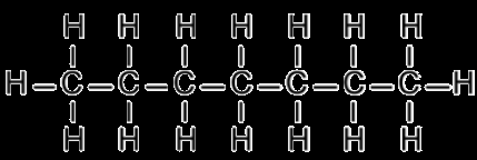Structure of octane