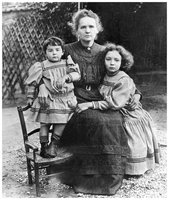 Marie Curie and family
