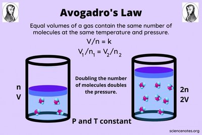 Avogadro's Law: Doubling molecules doubles volume