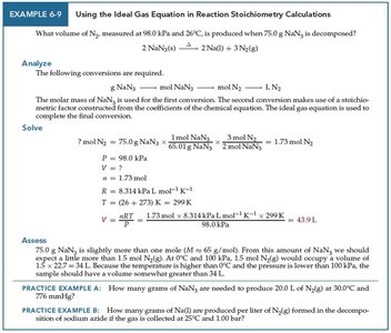Worked example: Using the ideal gas equation in reaction stoichiometry