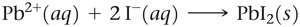 Net ionic equation example