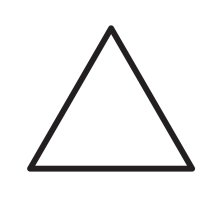 Skeletal structure of cyclopropane