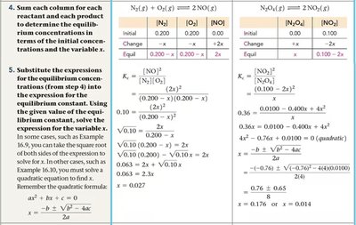 ICE table with variable x