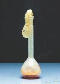 Elephant toothpaste demonstration