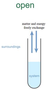 Open system diagram