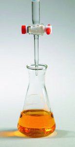 Methyl orange indicator: orange-yellow in base
