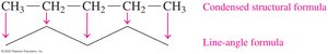 Pentane line-angle formula