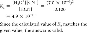 Table of acid ionization constants for weak acids