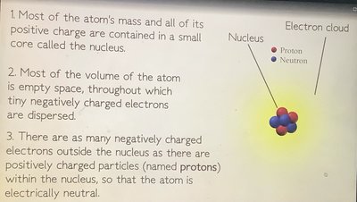 Summary of nuclear model