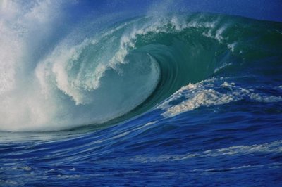 Liquid phase: ocean wave