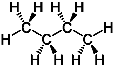 Butane structure