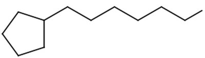 1-ethyl-2-methylcyclopentane structure