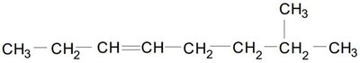 7-methyl-3-octene structure