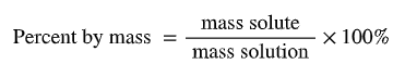 General mass ratio formula