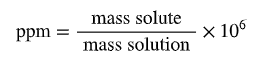 Percent by mass formula