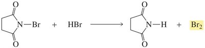 Initiation steps for radical addition