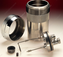 Components of a bomb calorimeter